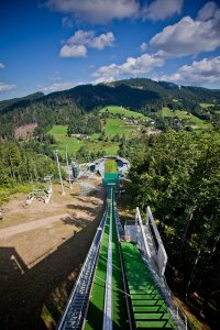 Ski jumping hill of Adam Małysz in Wisła Malinka